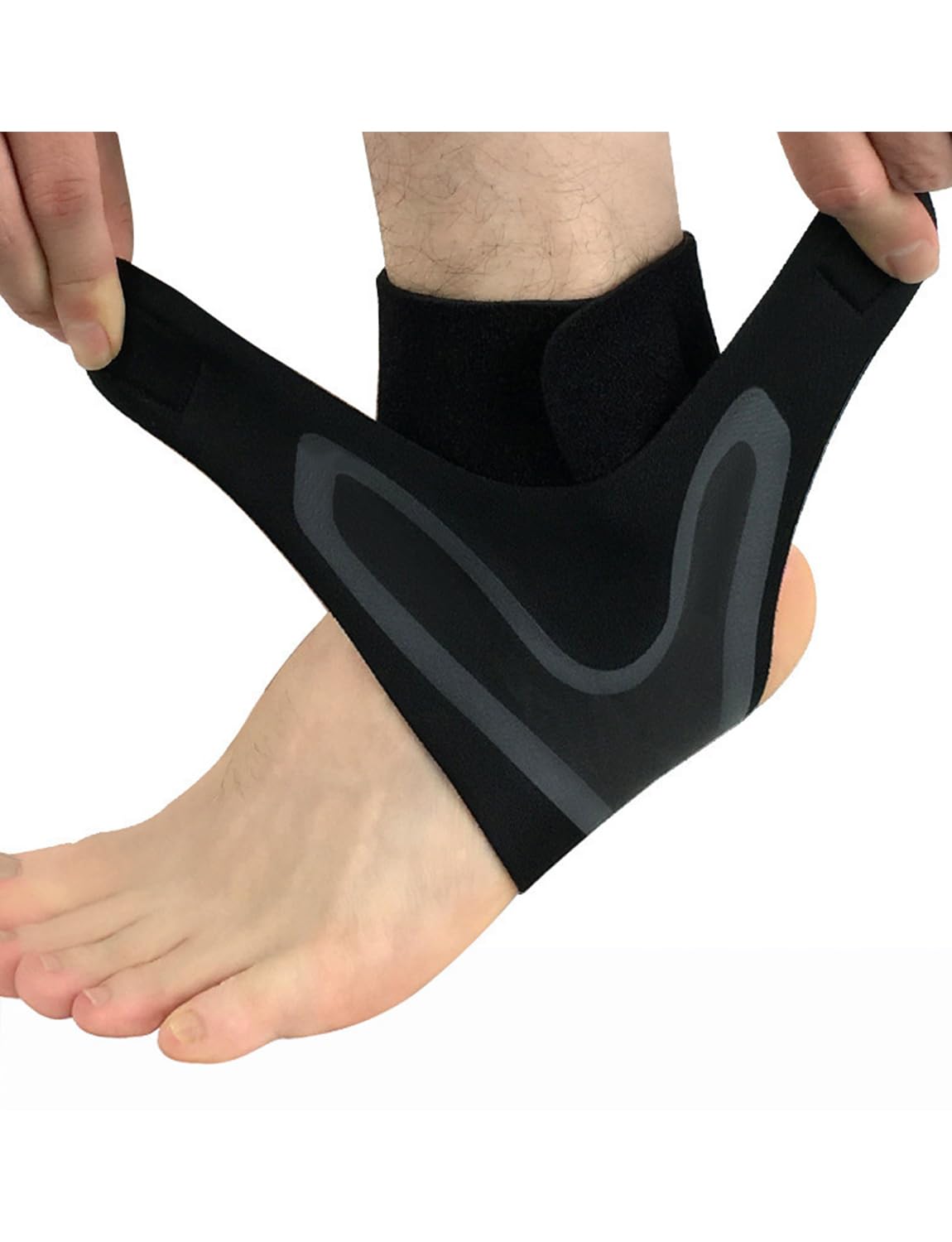 足首サポーター 抗菌防臭 通気性 (巻ける2本)